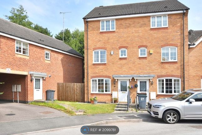 Thumbnail End terrace house to rent in Godwin Way, Stoke-On-Trent
