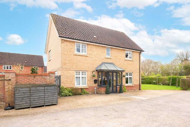 Thumbnail Detached house for sale in Cardinal Close, Easton, Norwich