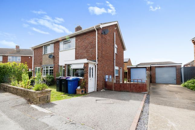Thumbnail Semi-detached house for sale in St. Matthews Close, Cherry Willingham, Lincoln