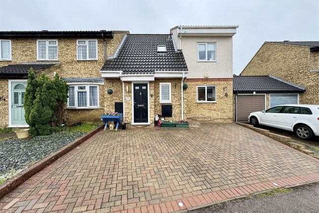 Thumbnail End terrace house for sale in Trent Avenue, Flitwick, Bedford