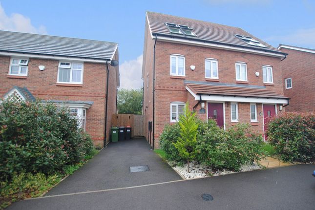 Thumbnail Semi-detached house for sale in Ever Ready Crescent, Dawley, Telford, 3Gl.