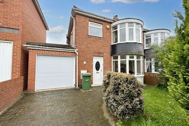 Thumbnail Semi-detached house for sale in Warden Grove, Houghton Le Spring