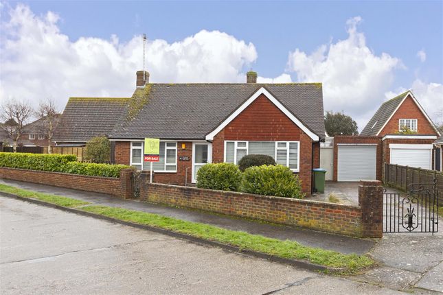 Thumbnail Detached bungalow for sale in Parry Drive, Rustington, Littlehampton