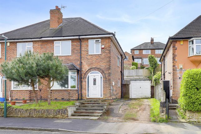 Semi-detached house for sale in Girton Road, Sherwood, Nottinghamshire