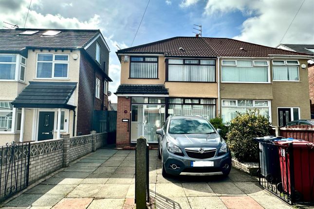 Thumbnail Semi-detached house for sale in Hilary Avenue, Broadgreen, Liverpool