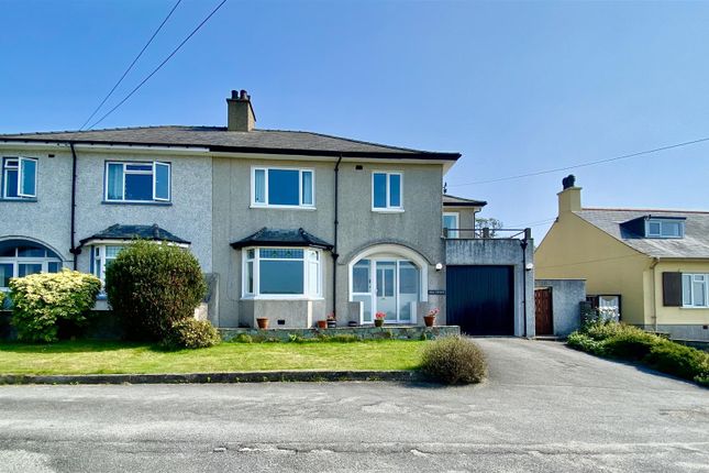 Semi-detached house for sale in Caernarfon Road, Pwllheli