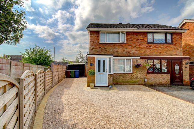 Thumbnail Semi-detached house for sale in Gainsbrook Crescent, Norton Canes, Cannock