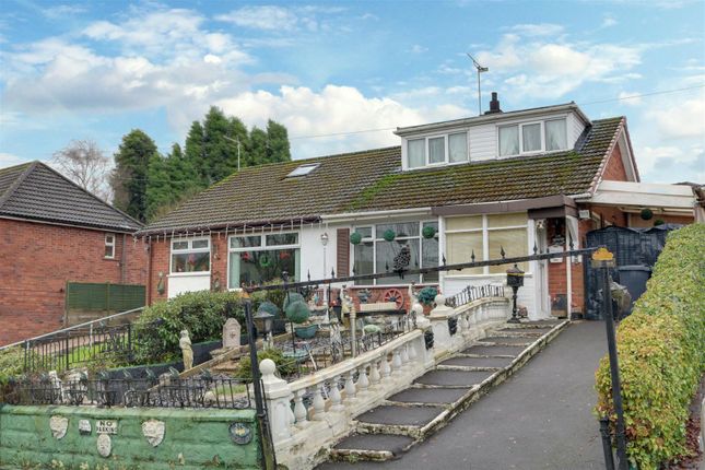 Semi-detached bungalow for sale in Newchapel Road, Kidsgrove, Stoke-On-Trent