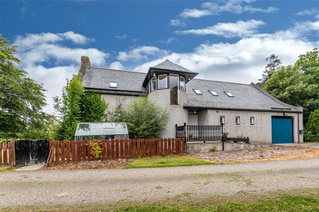 Detached house for sale in The Lodge Of Towie, Glenkindie, Alford, Aberdeenshire