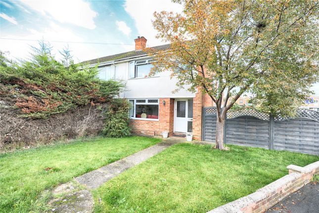 Thumbnail Semi-detached house for sale in Kingscote Road East, Hatherley, Cheltenham, Gloucestershire