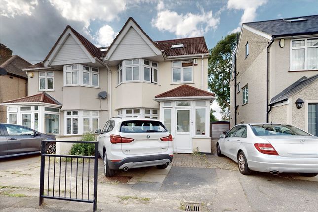 Thumbnail Semi-detached house for sale in Camrose Avenue, Edgware, Middlesex