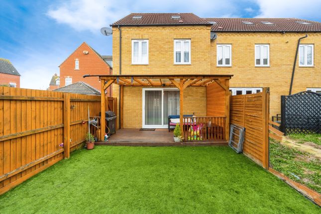 Thumbnail End terrace house for sale in Ribston Close, Bedford