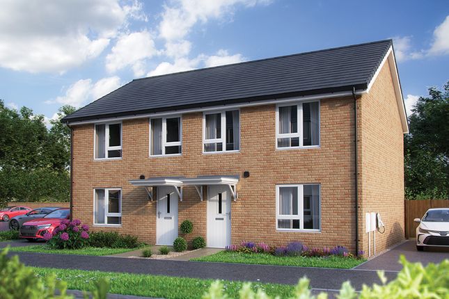 Semi-detached house for sale in "The Delph" at London Road, Norman Cross, Peterborough