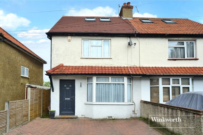 Thumbnail Semi-detached house for sale in Gander Green Lane, Cheam, Sutton