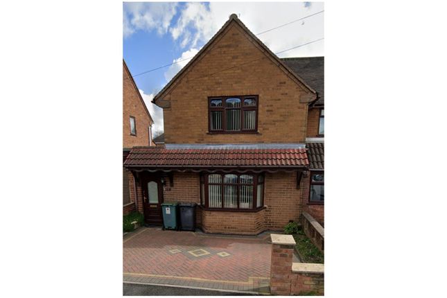 Thumbnail End terrace house for sale in Leveson Road, Wolverhampton