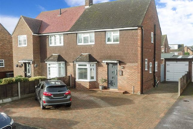 Thumbnail Semi-detached house for sale in The Avenue, Greenacres, Aylesford, Kent