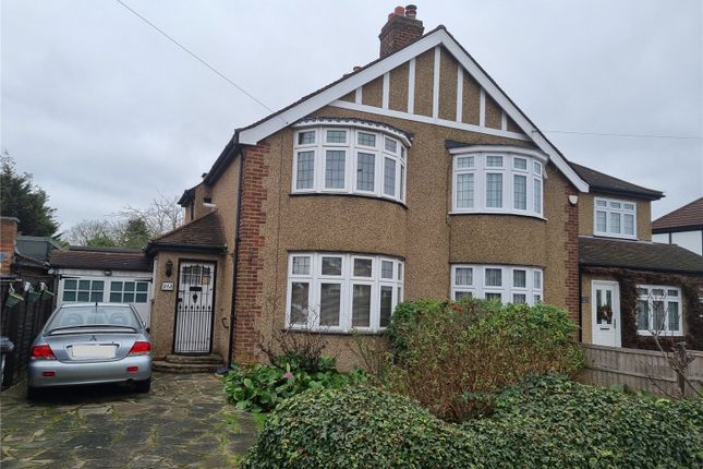 Thumbnail Semi-detached house for sale in Clayhall Avenue, Ilford