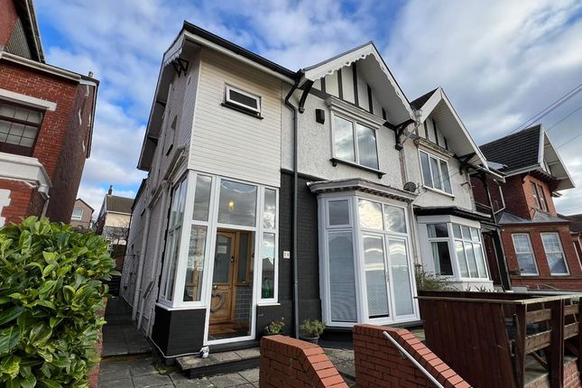 Thumbnail Semi-detached house for sale in Eversley Road, Sketty, Swansea