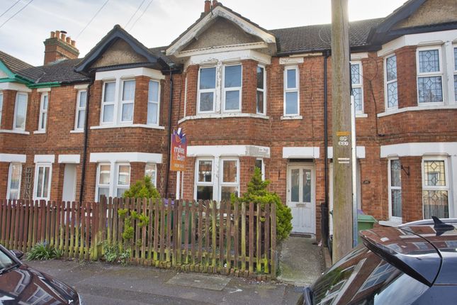 Thumbnail Terraced house for sale in St. Francis Road, Folkestone