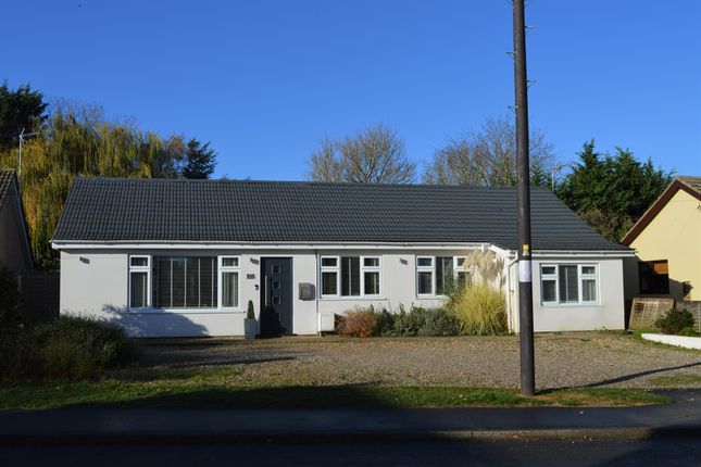 Thumbnail Detached bungalow for sale in Gallants Lane, East Harling, Norwich
