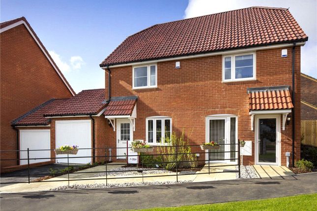 Thumbnail Semi-detached house for sale in Imperial Gardens, Gray Close, Hawkinge, Kent