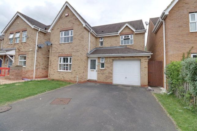 Thumbnail Detached house to rent in Merrivale Close, Kettering