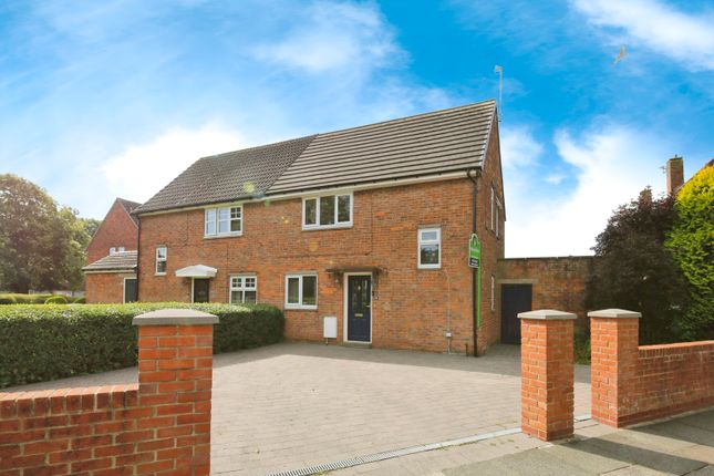 Thumbnail Semi-detached house for sale in Butler Road, Newton Aycliffe, Durham