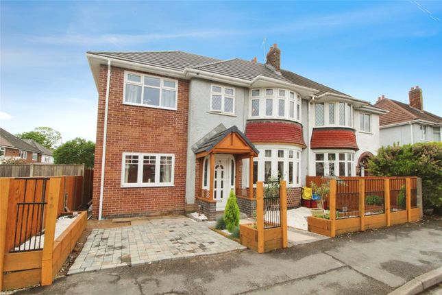 Thumbnail Semi-detached house for sale in Convent Drive, Coalville, North West Leicestersh