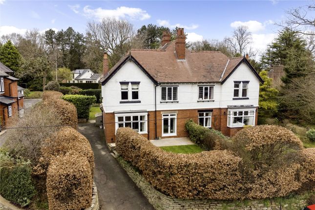 Semi-detached house for sale in Chelford Road, Prestbury, Macclesfield, Cheshire