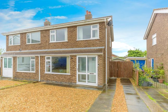 Thumbnail Semi-detached house for sale in Exton Close, Stamford
