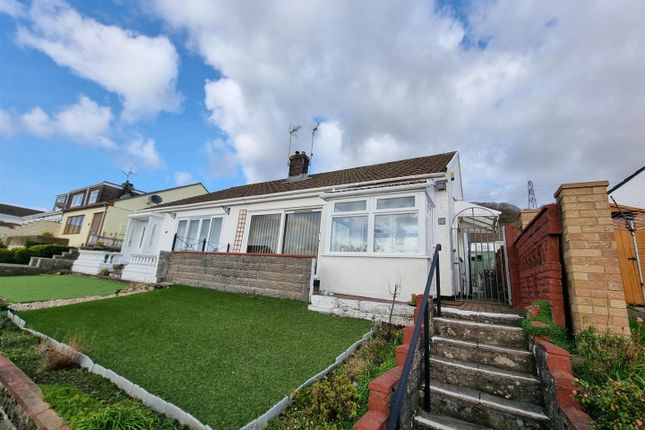 Thumbnail Semi-detached bungalow for sale in Moorland Heights, The Common, Pontypridd