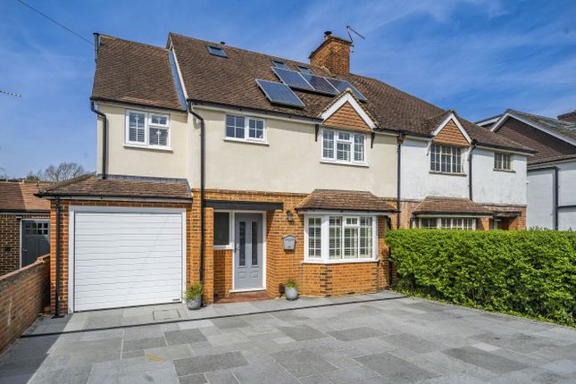 Semi-detached house for sale in Connaught Road, Brookwood, Woking, Surrey