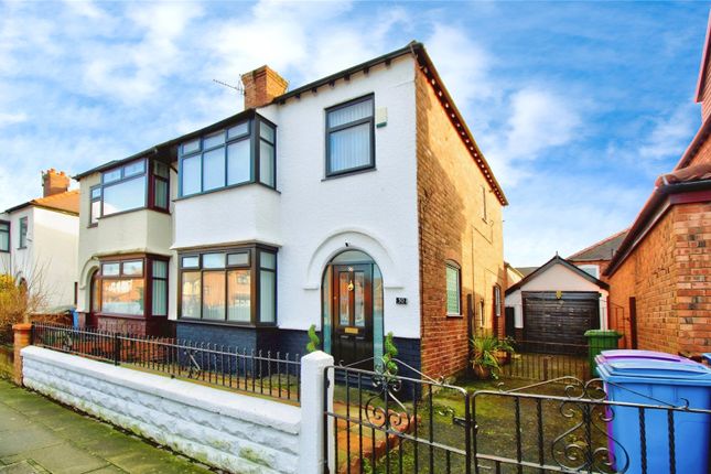 Semi-detached house for sale in Bull Lane, Orrell Park, Merseyside