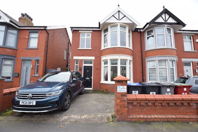 Thumbnail Semi-detached house for sale in Fenber Avenue, Blackpool
