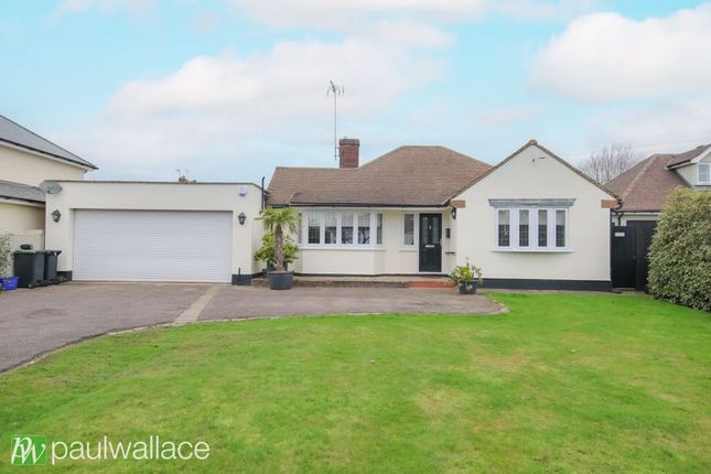 Thumbnail Detached bungalow for sale in Middle Street, Nazeing, Waltham Abbey