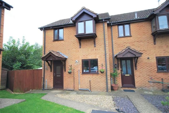 Thumbnail Terraced house to rent in Churchill Court, Long Sutton, Spalding