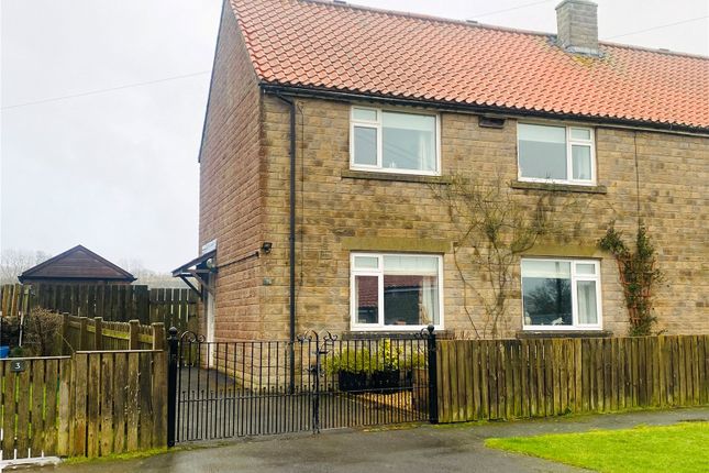 Thumbnail Semi-detached house for sale in Oakfield Avenue, Goathland, Whitby, North Yorkshire