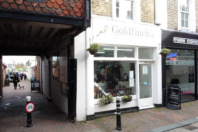 Retail premises for sale in 14 Cliffe High Street, Lewes