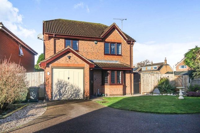Thumbnail Detached house for sale in Mackworth Close, Newhall, Swadlincote, Derbyshire
