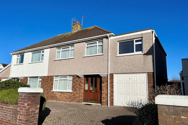 Thumbnail Semi-detached house to rent in Newton Nottage Road, Porthcawl