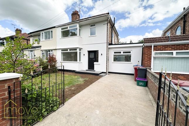 Semi-detached house for sale in Bowring Park Avenue, Bowring Park, Liverpool