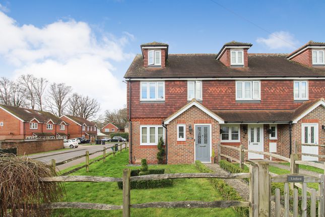 Thumbnail End terrace house for sale in Brookhill Road, Copthorne, Crawley, West Sussex.