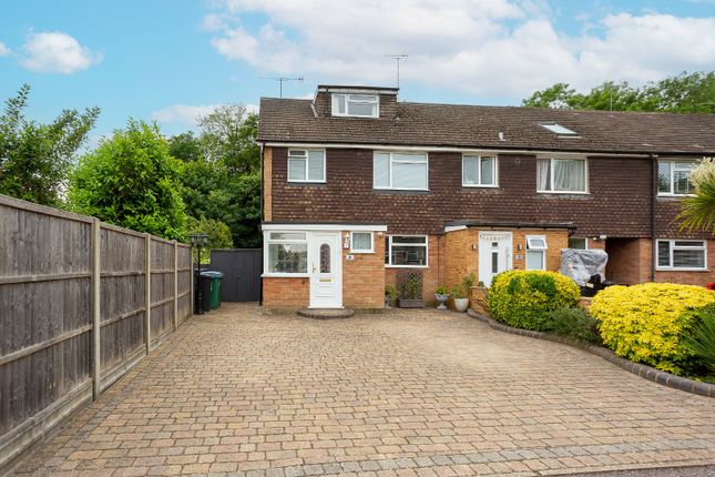 Thumbnail End terrace house for sale in Howard Close, Watford, Hertfordshire