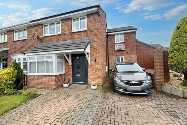 Thumbnail Semi-detached house for sale in Eppleton Hall Close, Seaham