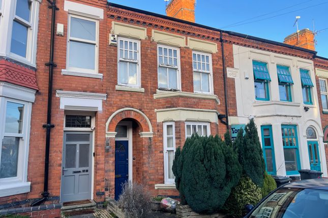 Thumbnail Terraced house for sale in Stretton Road, Leicester