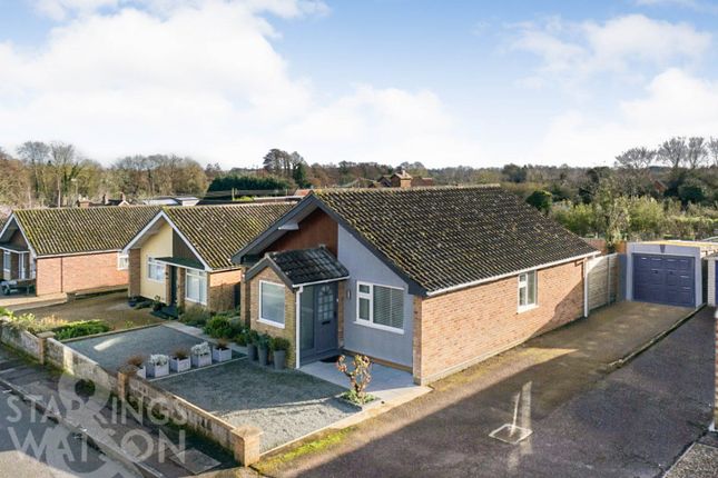 Thumbnail Detached bungalow for sale in Willow Close, Wortwell, Harleston