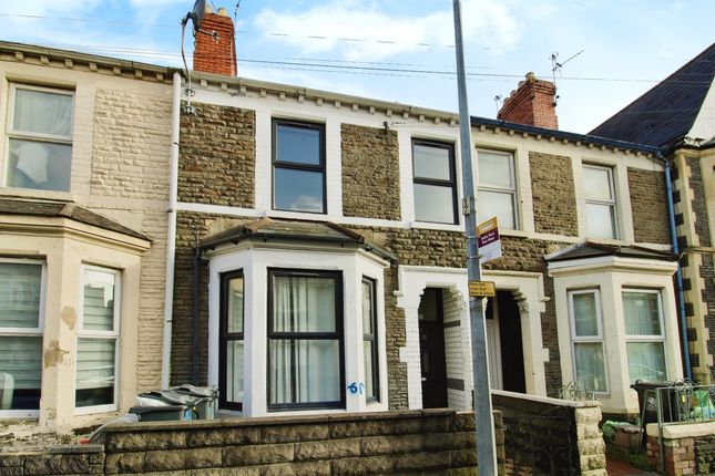 Terraced house for sale in Mackintosh Place, Roath, Cardiff