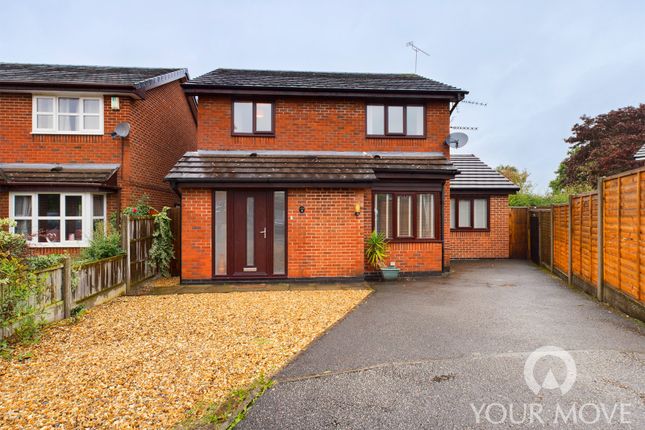 Thumbnail Detached house for sale in Harrow Close, Wistaston, Crewe, Cheshire