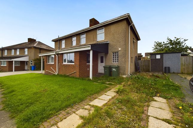 Thumbnail Semi-detached house for sale in The Crescent, Seghill