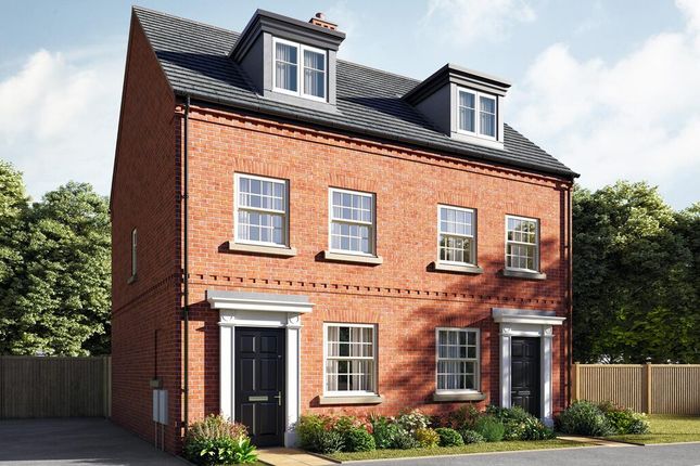 Thumbnail Terraced house for sale in "The Wyatt" at Gloucester Road, Brampton, Huntingdon